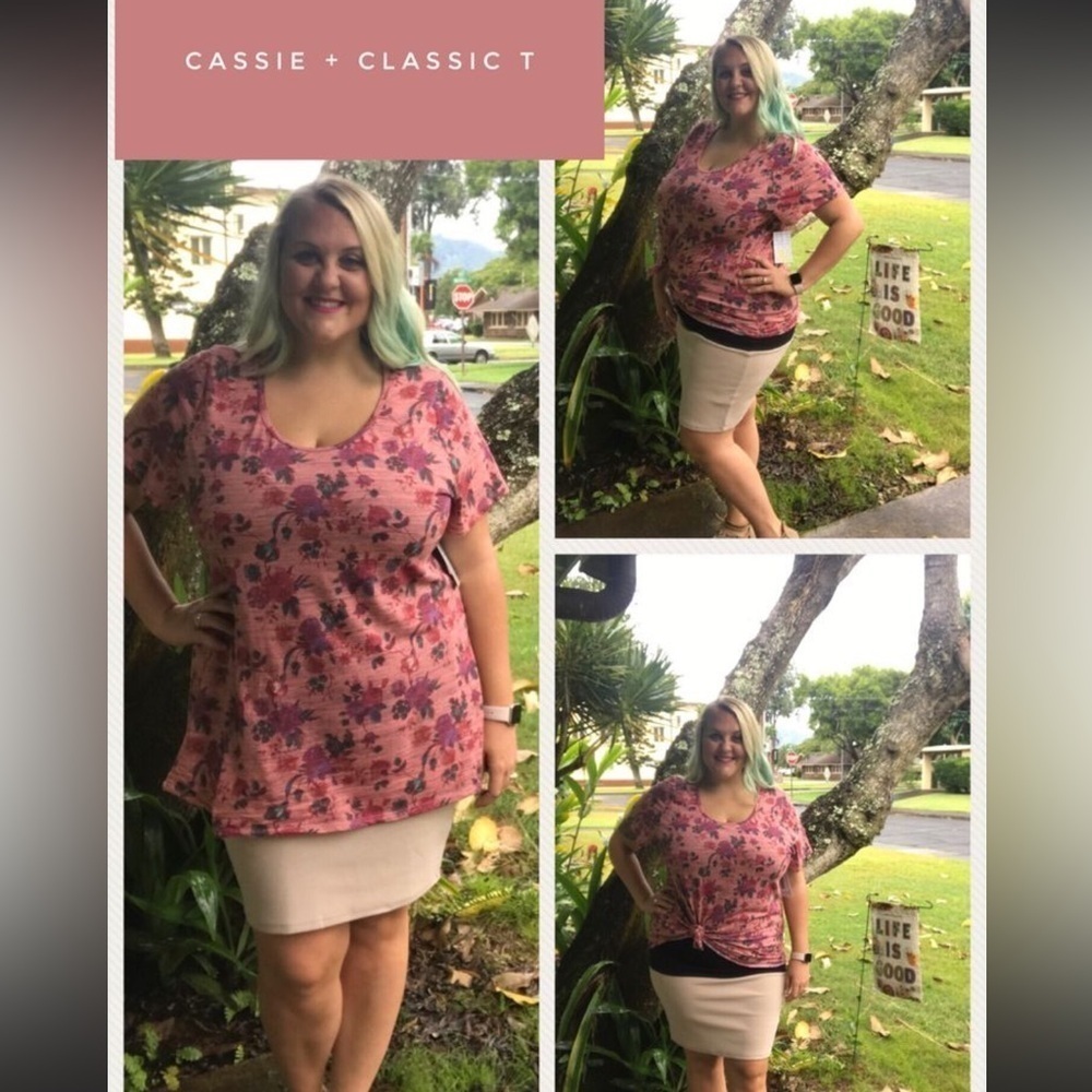 LulaRoe Cassie Pencil Skirt Stretchy High Wide Waist Band XL 18-20 Disney Minnie - Picture 13 of 15